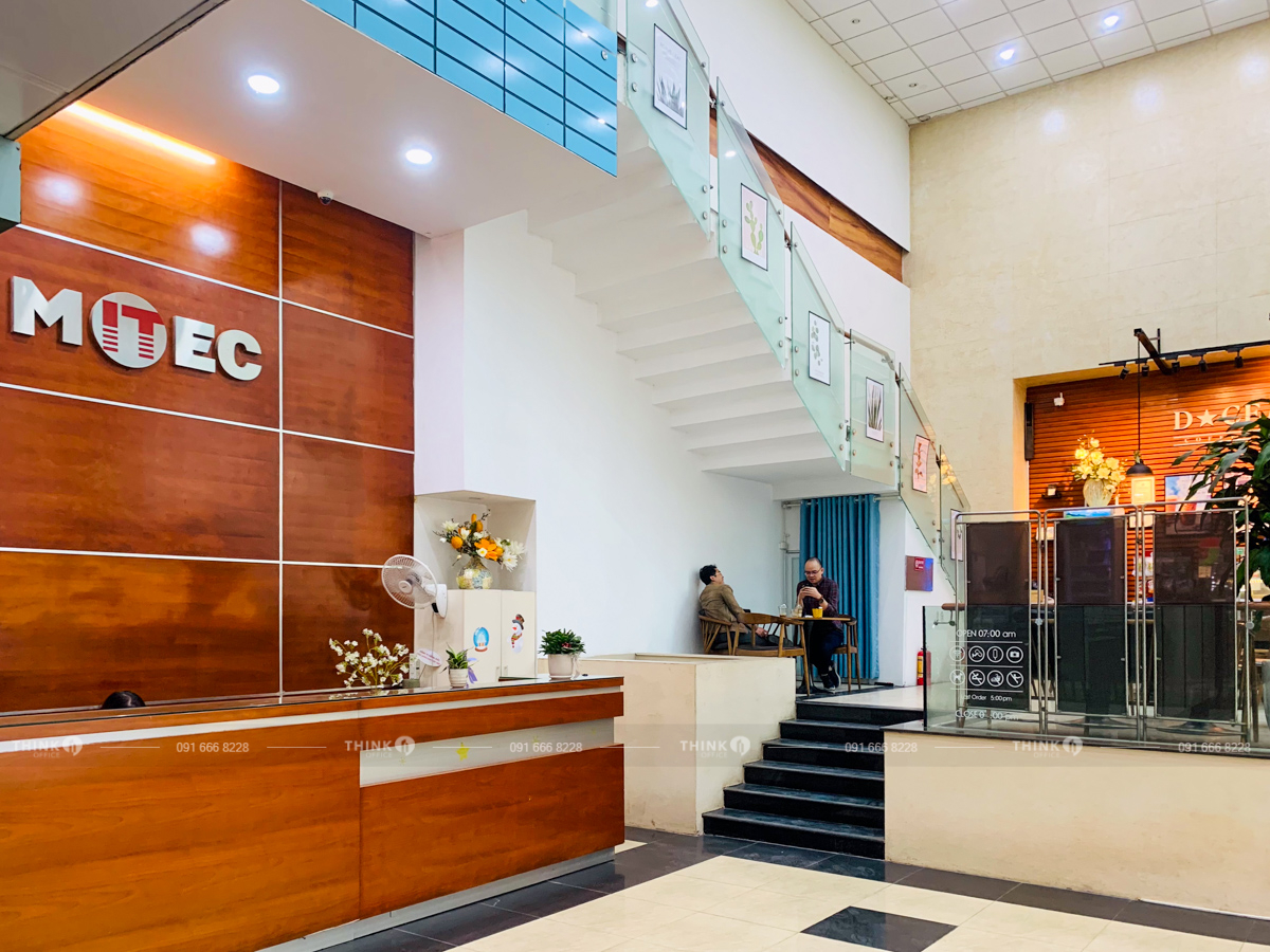 Sảnh toà nhà Mitec Tower Dương Đình Nghệ