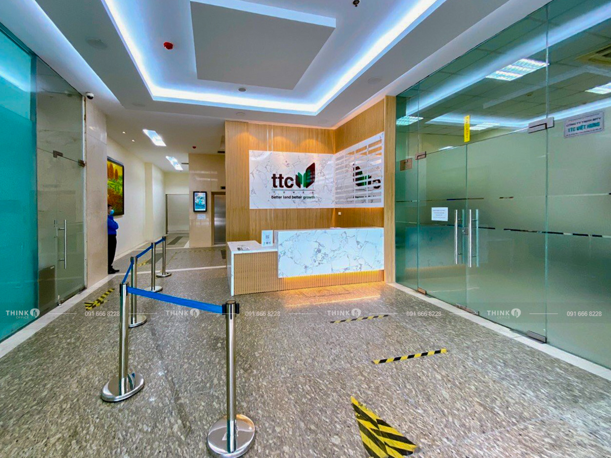 Sảnh toà nhà TTC Tower Duy Tân