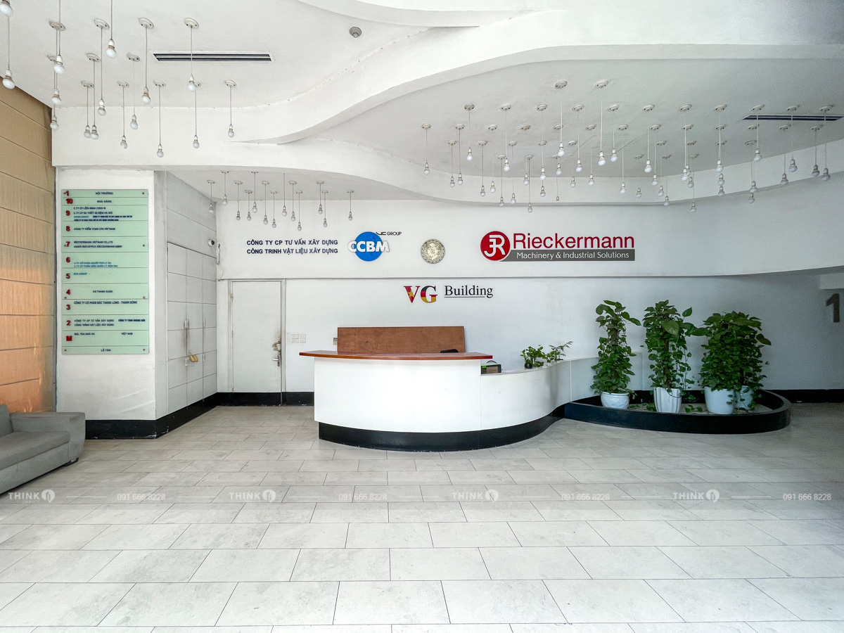 Sảnh toà nhà VG Building