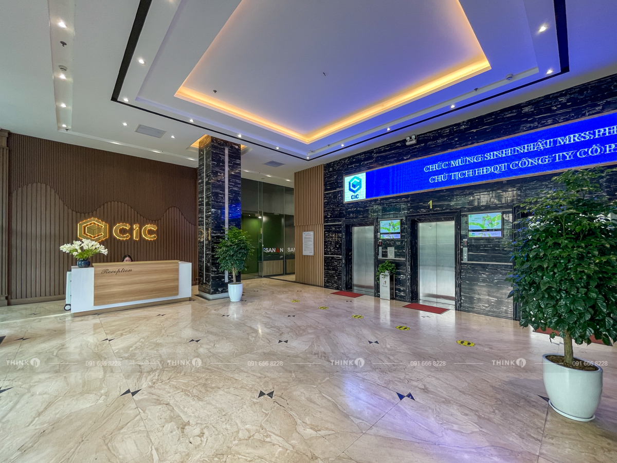 Sảnh văn phòng CIC Tower