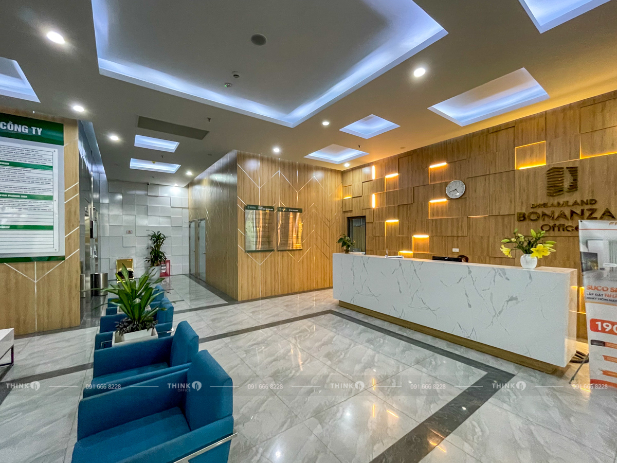 Sảnh văn phòng toà nhà Dreamland Bonaza Duy Tân