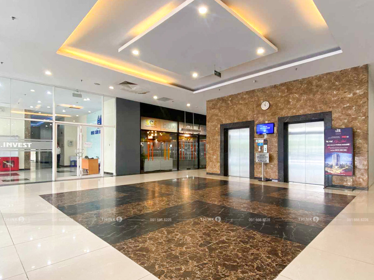 Sảnh văn phòng toà nhà GP Invest Building