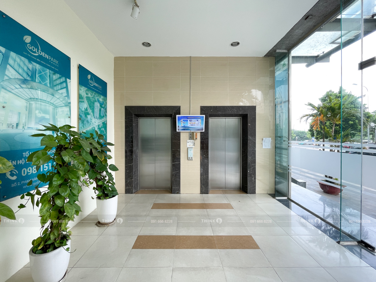 Sảnh văn phòng toà nhà Green Park Tower Dương Đình Nghệ