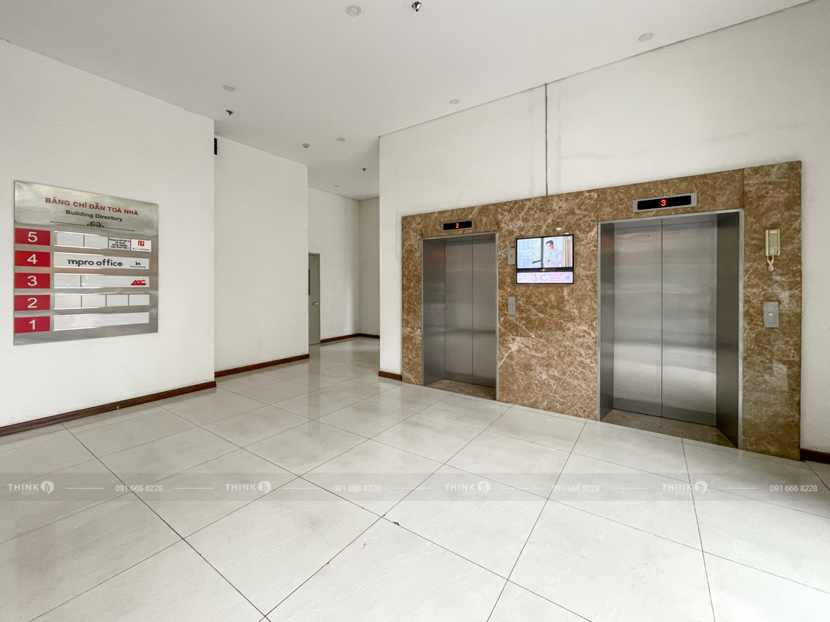 Sảnh văn phòng toà nhà Times Tower Lê Văn Lương
