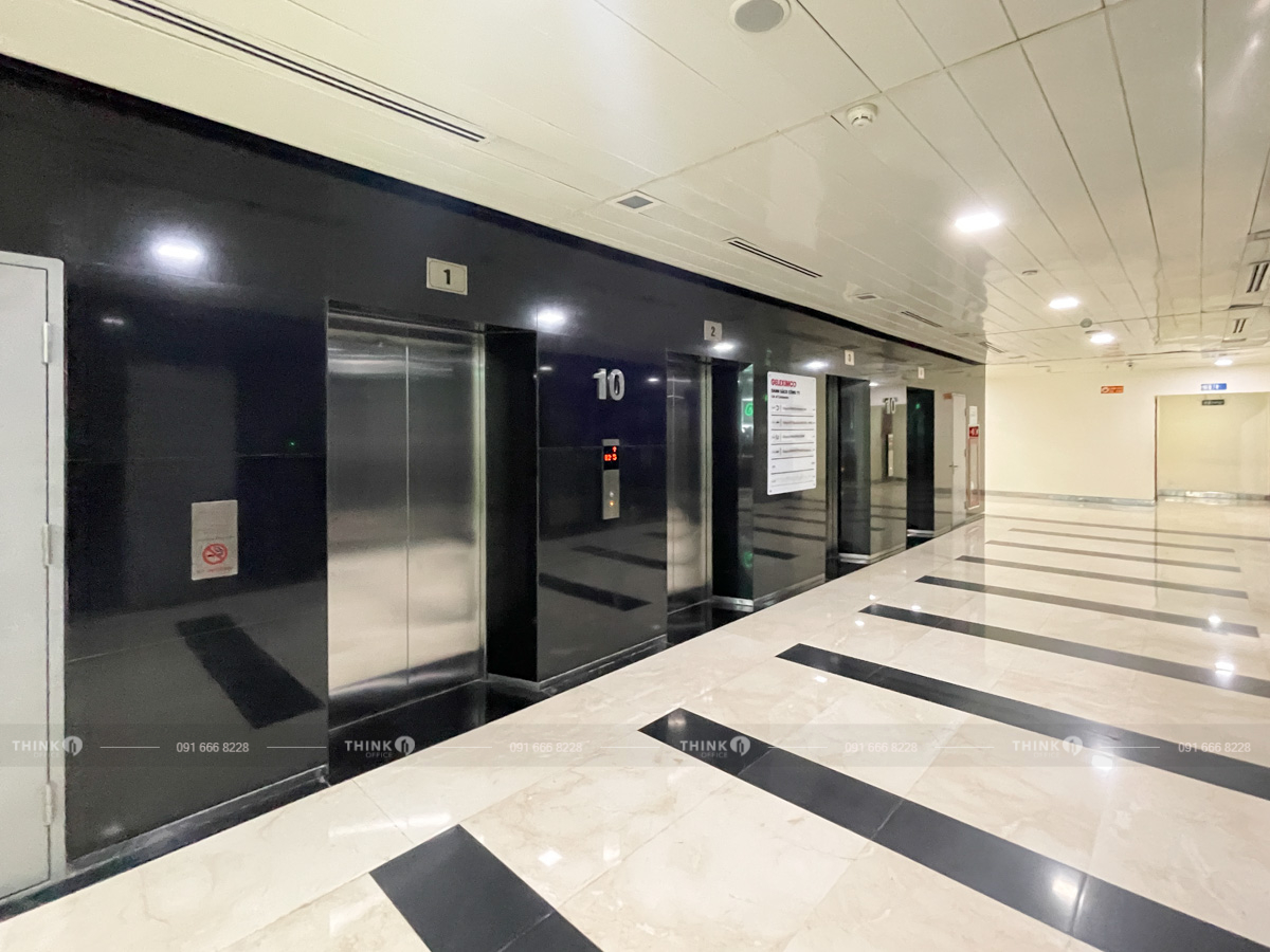 Thang máy toà nhà Geleximco Building Hoàng Cầu