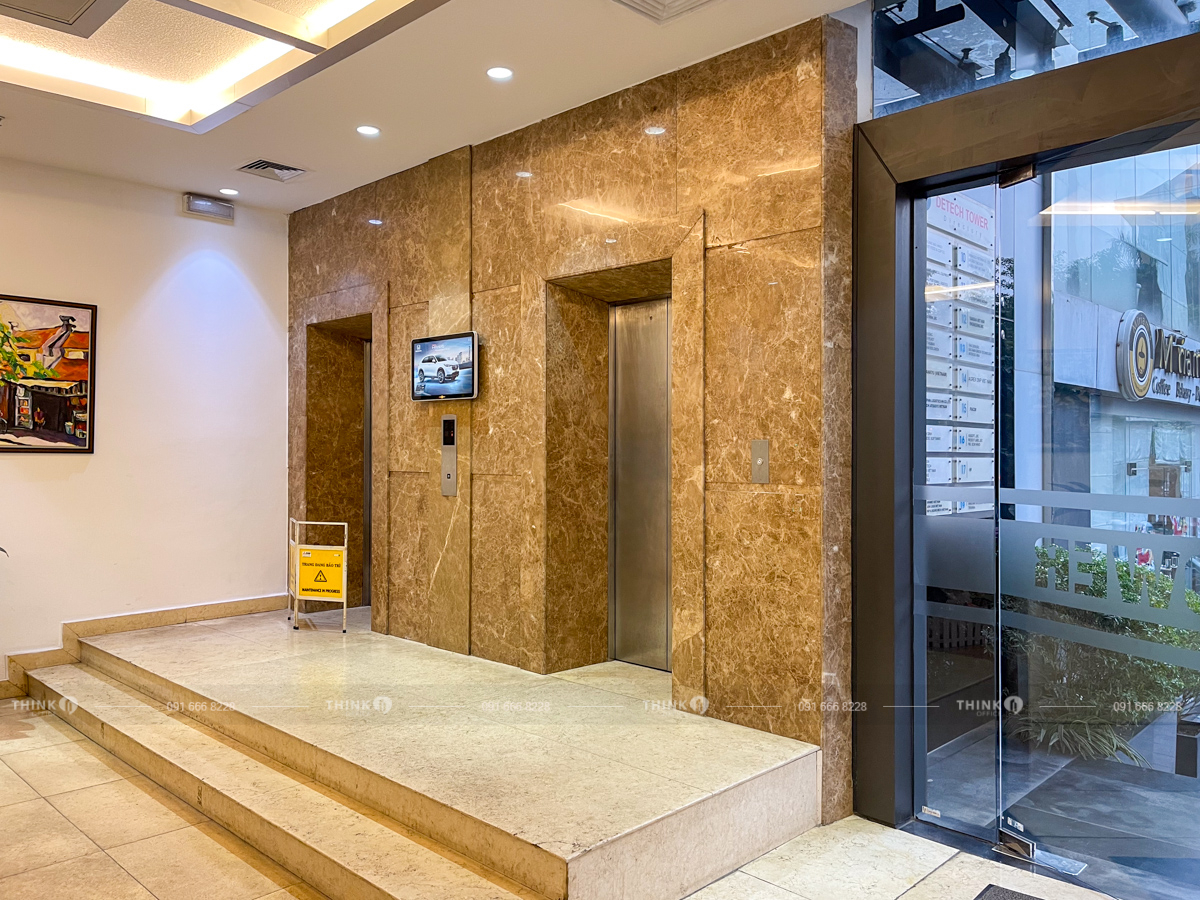 Thang máy văn phòng Detech Tower Tôn Thất Thuyết