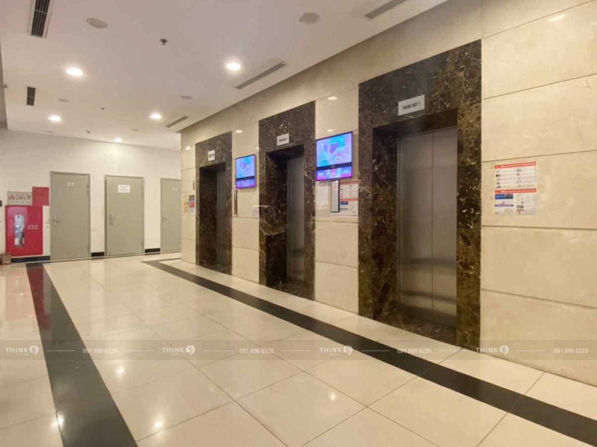 Thang máy văn phòng toà nhà AZ Lâm Viên Complex