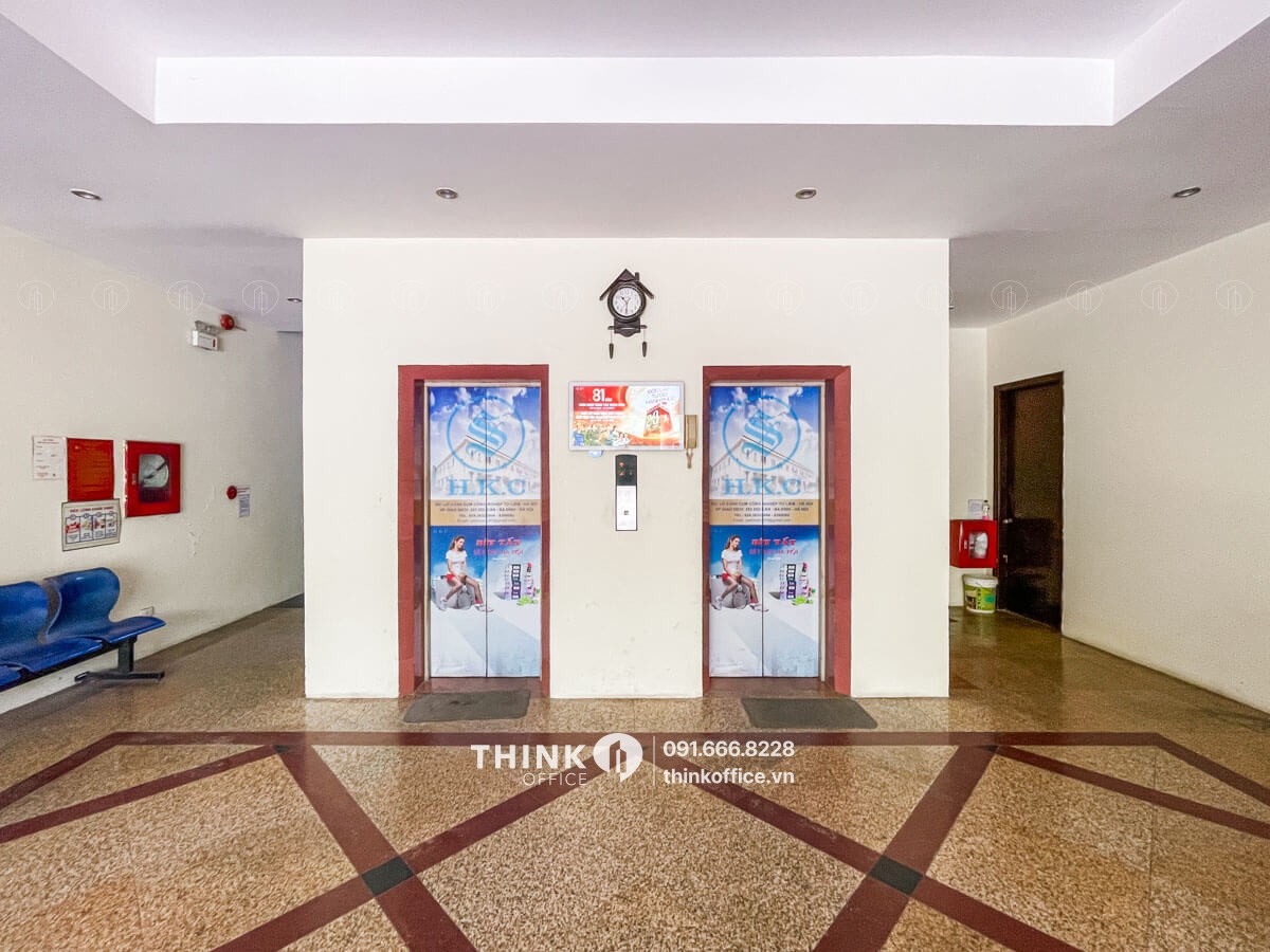 Thang máy văn phòng toà nhà Dệt Kim