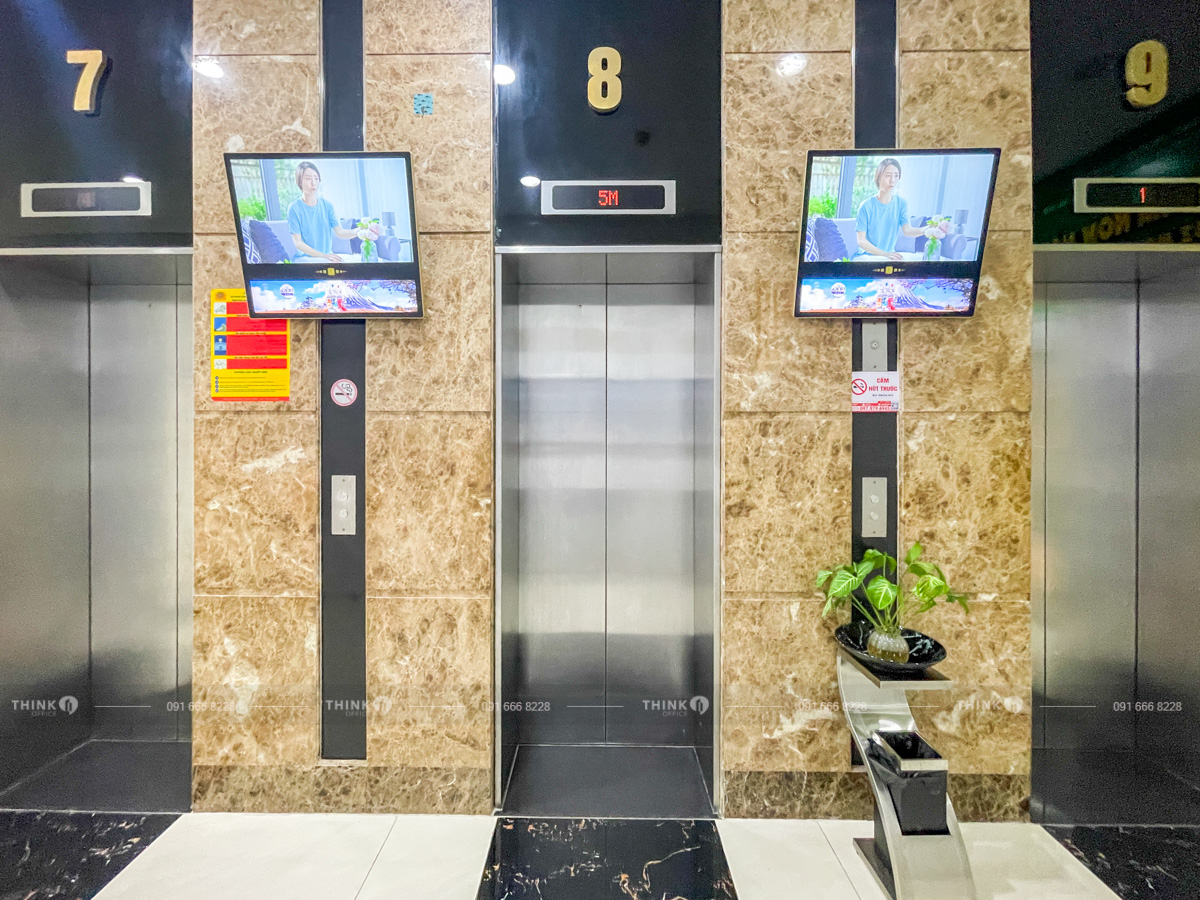 Thang máy văn phòng toà nhà HEI Tower
