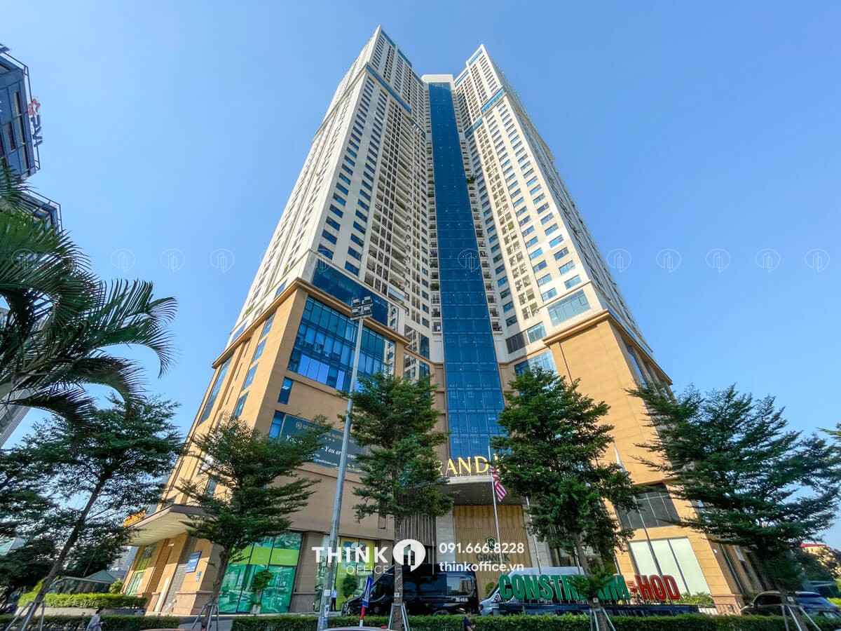 Kiến trúc hiện đại toà nhà Golden Park Tower 2 Phạm Văn Bạch