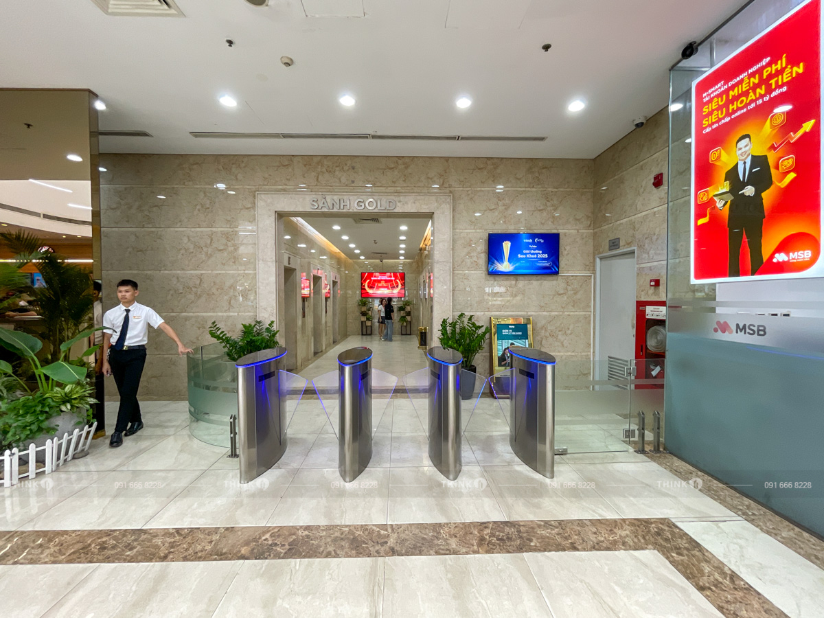 Trạm kiểm tra an ninh văn phòng toà nhà Rox Tower