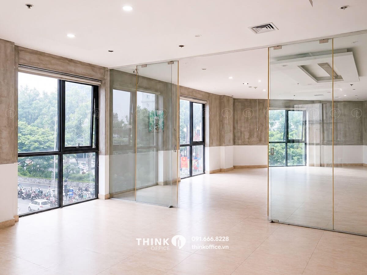 Văn phòng điển hình tại toà nhà D2 Giảng Võ đường Giảng Võ