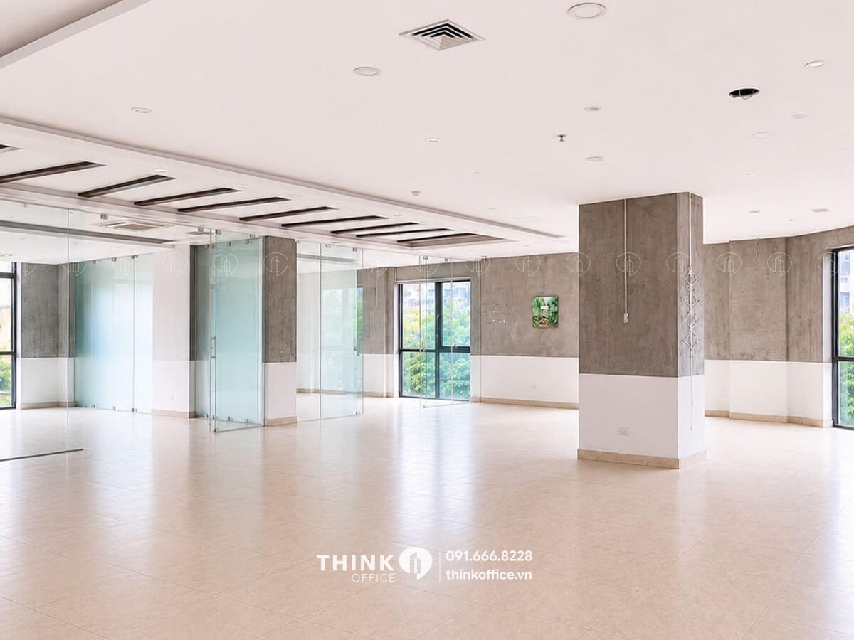 Mặt bằng điển hình cho thuê toà nhà D2 Giảng Võ