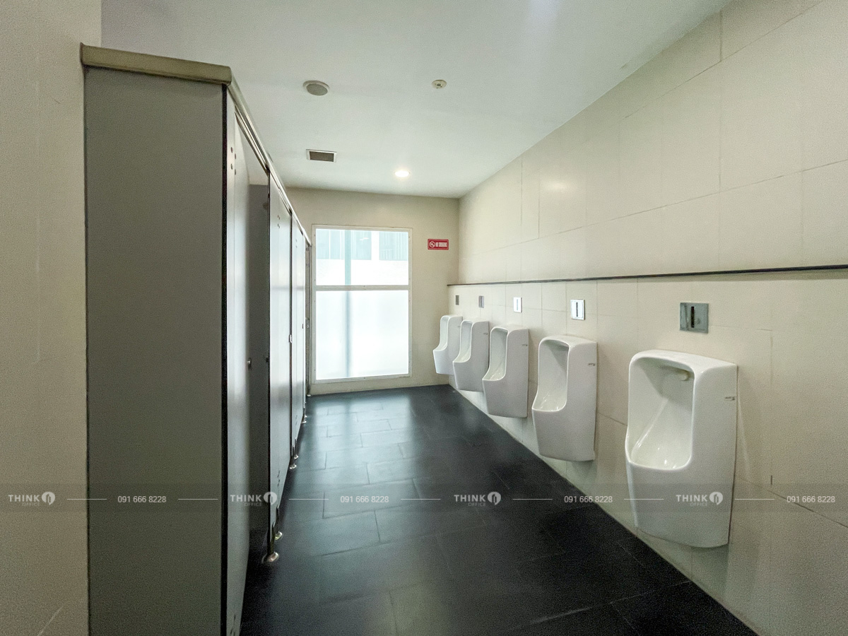 Vệ sinh toà nhà Geleximco Building Hoàng Cầu