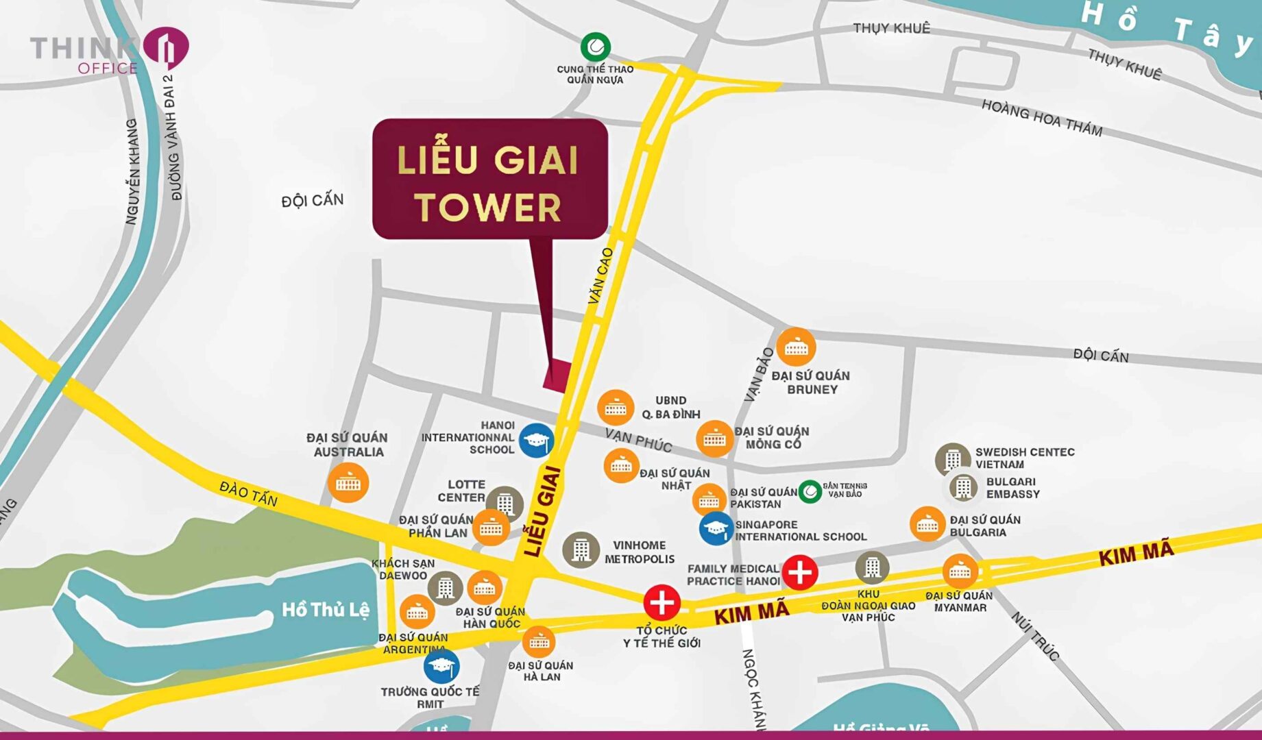 Cho thuê văn phòng 26 Liễu Giai