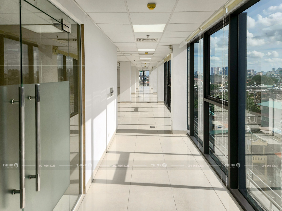 View văn phòng điển hình ICT Building Lê Thanh Nghị