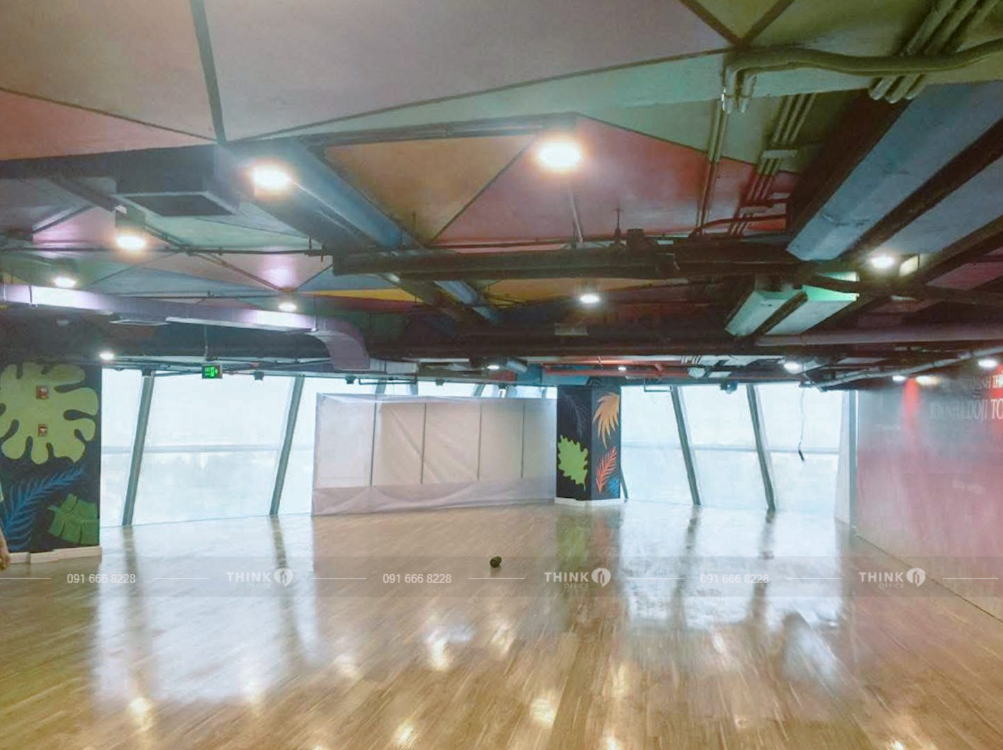Diện tích thuê văn phòng Doji Tower