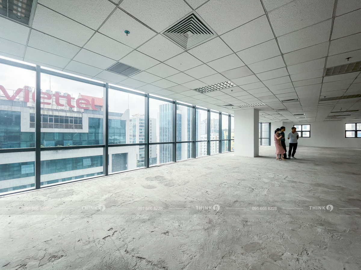 Diện tích cho thuê CMC Tower Duy Tân