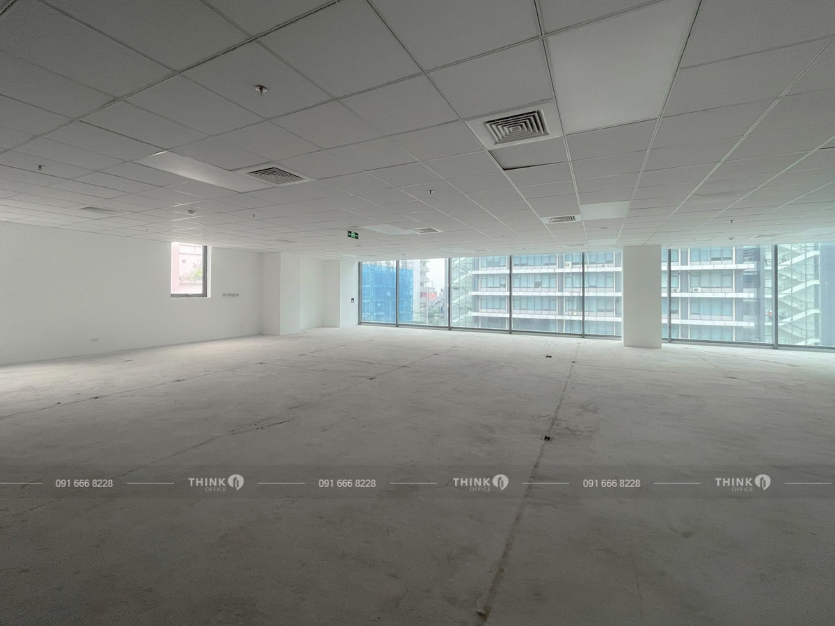 Diện tích cho thuê HT Building Duy Tân