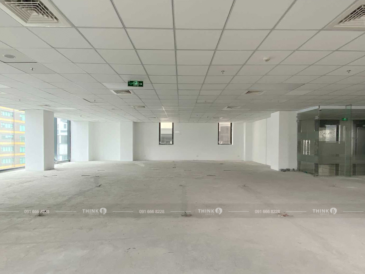 Diện tích cho thuê HT Building Duy Tân
