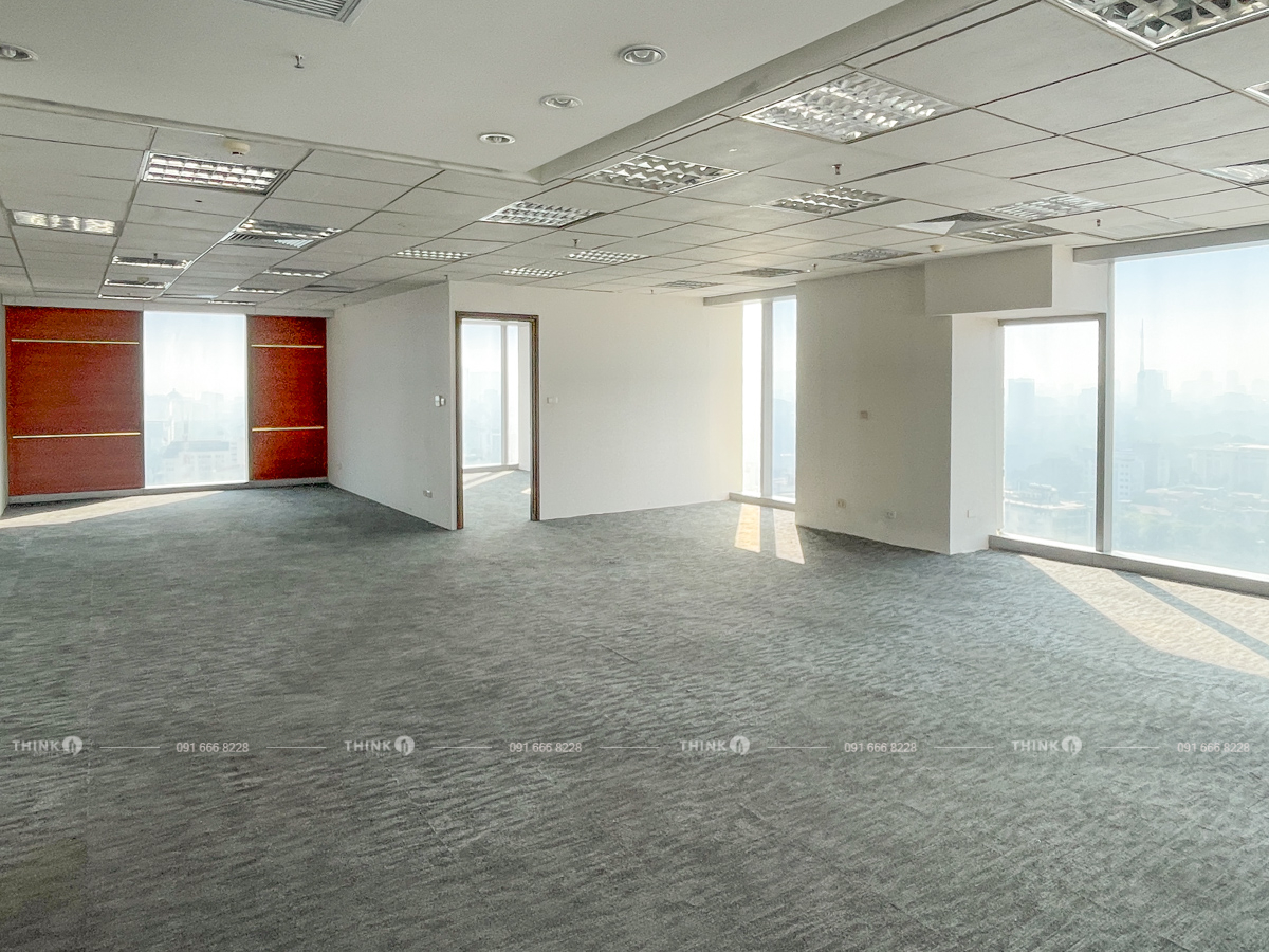 Diện tích cho thuê điển hình Capital Tower