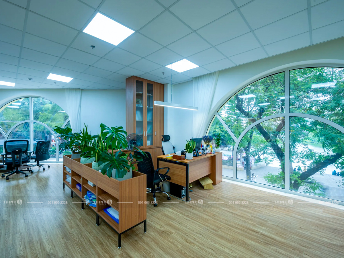 Diện tích cho thuê điển hình toà nhà Bảo Việt Lê Thái Tổ