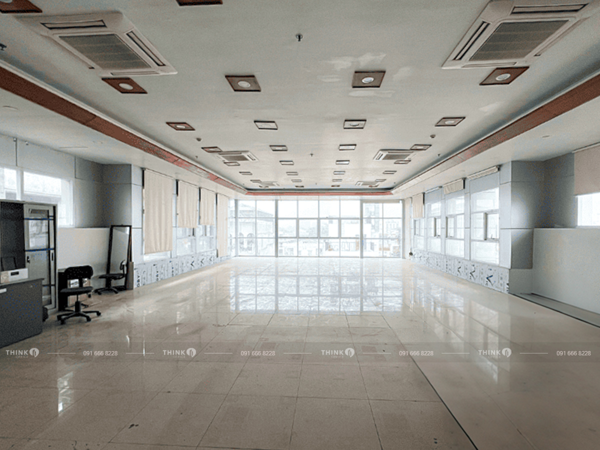 Diện tích cho thuê điển hình toà nhà Vietrans Tower Lý Nam Đế