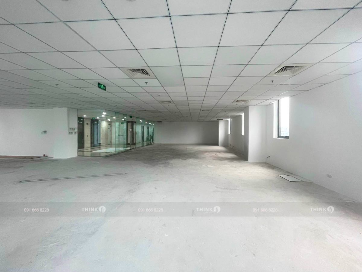 Diện tích cho thuê toà nhà HT Building Duy Tân