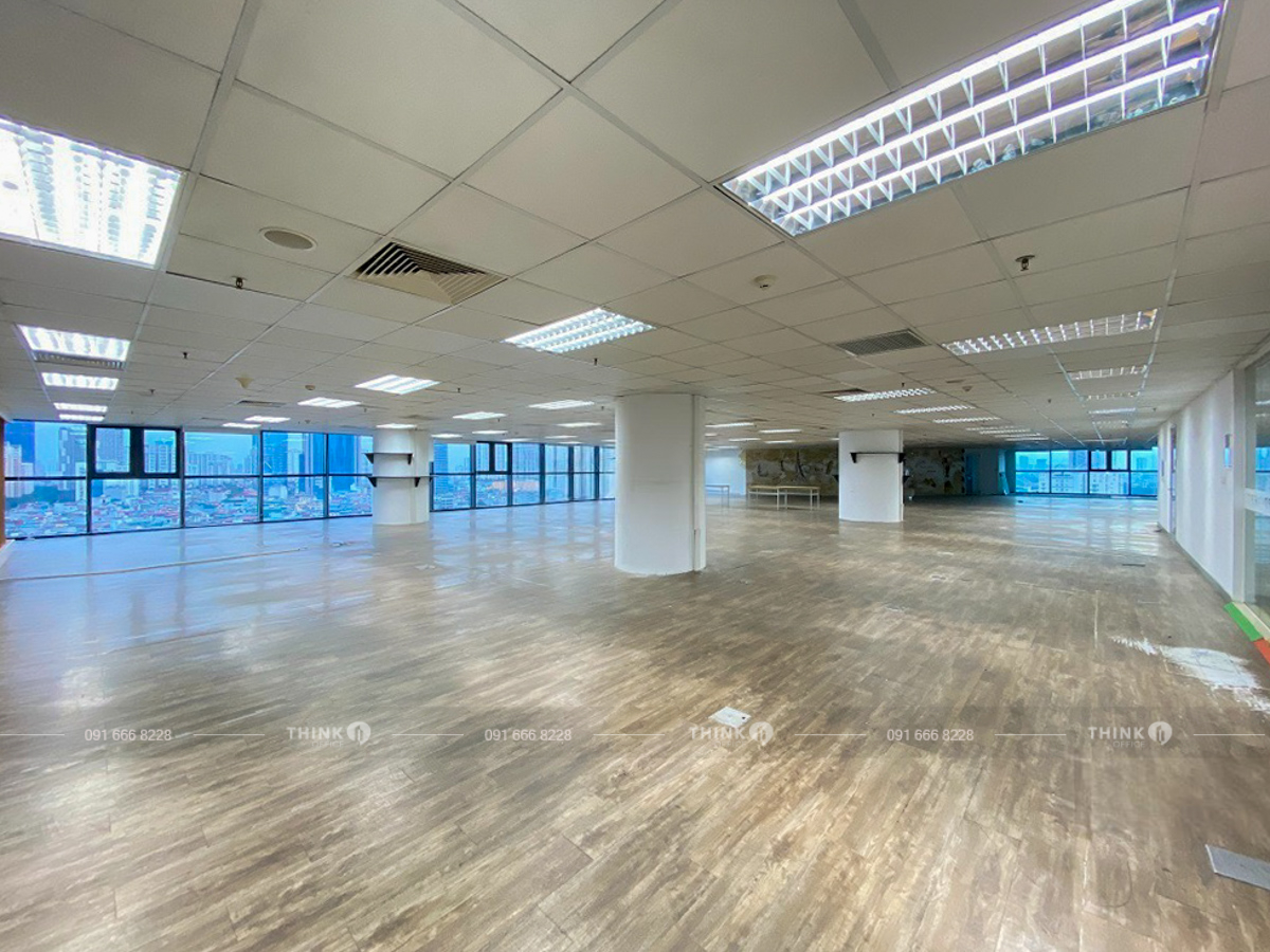 Diện tích cho thuê toà nhà Viện Dầu Khí Trung Kính