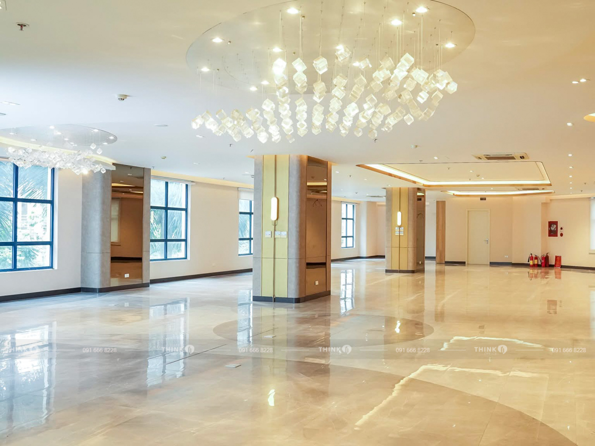 Diện tích điển hình cho thuê toà nhà CDC Building Lê Đại Hành
