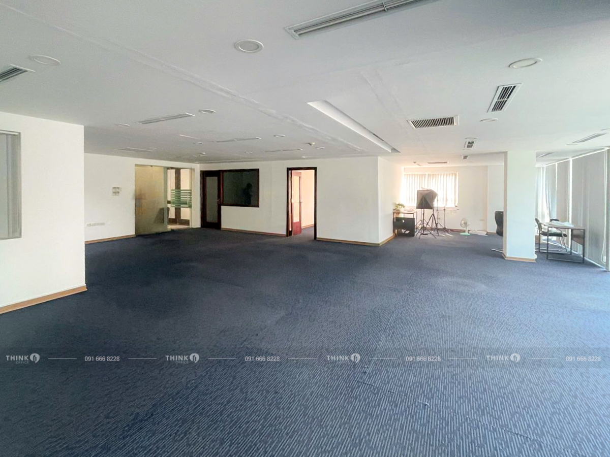 Diện tích điển hình cho thuê toà nhà Trần Gia Building