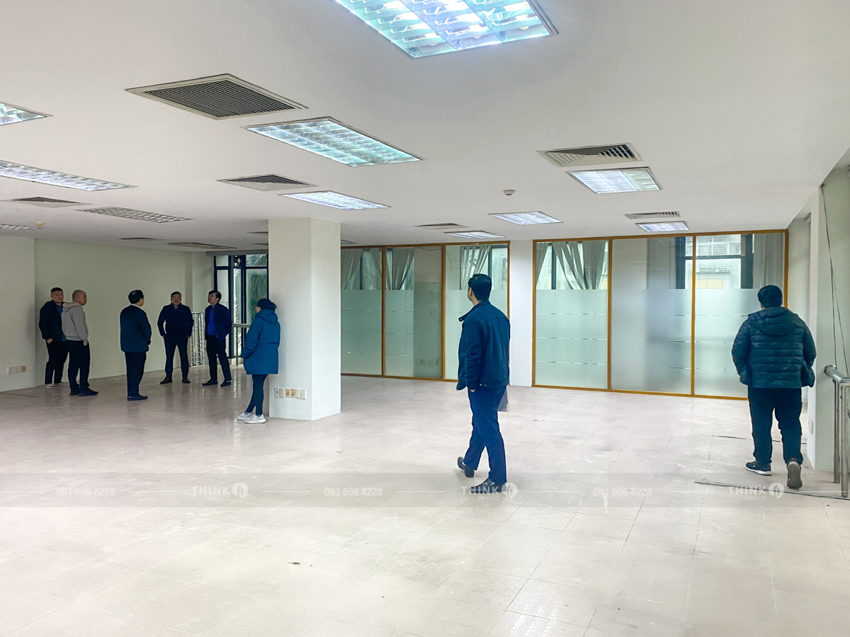 Diện tích văn phòng Vinapaco Building Đội Cấn