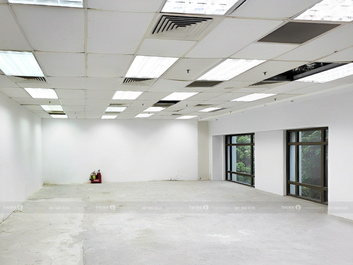 Diện tích văn phòng cho thuê điển hình toà nhà International Center Ngô Quyền