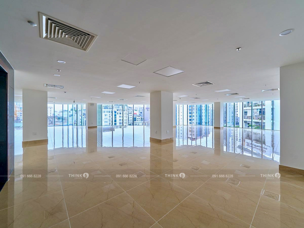 Diện tích văn phòng cho thuê toà nhà 82 Trần Thái Tông