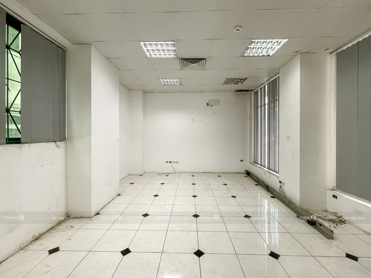 Diện tích văn phòng điển hình cho thuê Vinare Building