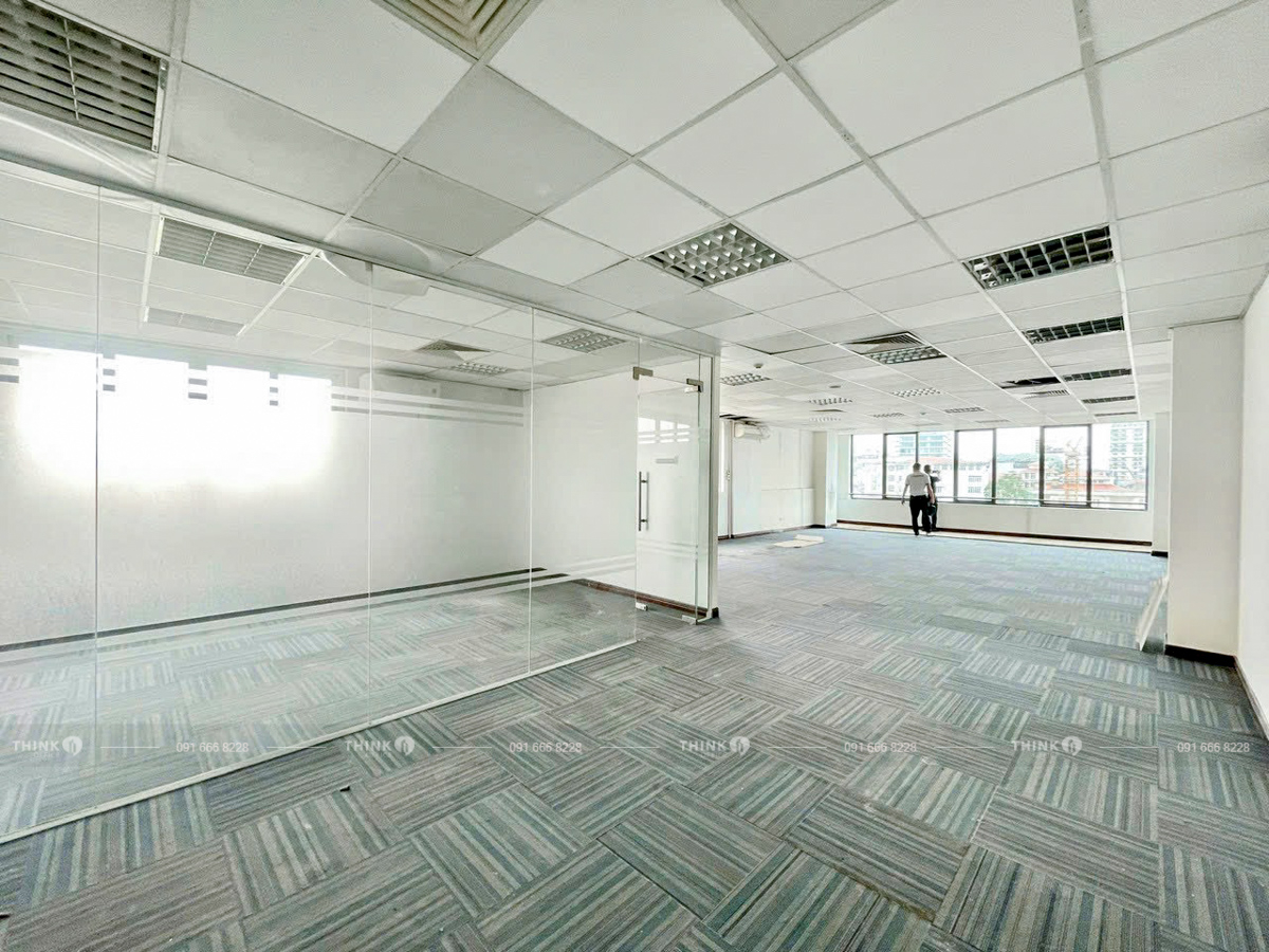Diện tích văn phòng điển hình cho thuê toà nhà Office Building 85 Nguyễn Du