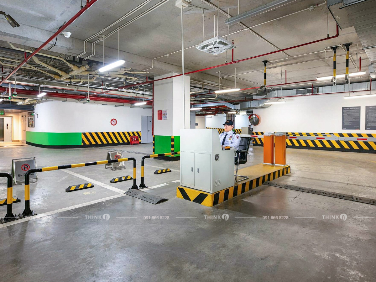 Hầm để xe IDMC Duy Tân Building