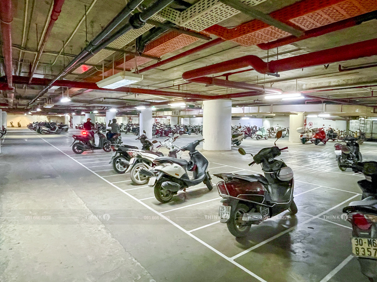 Hầm để xe Indochina Plaza Hanoi