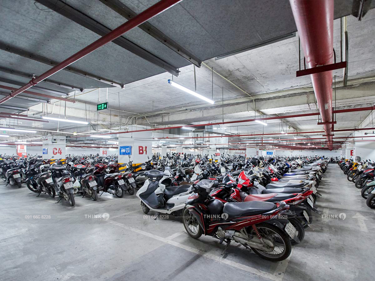Hầm để xe PVI Tower