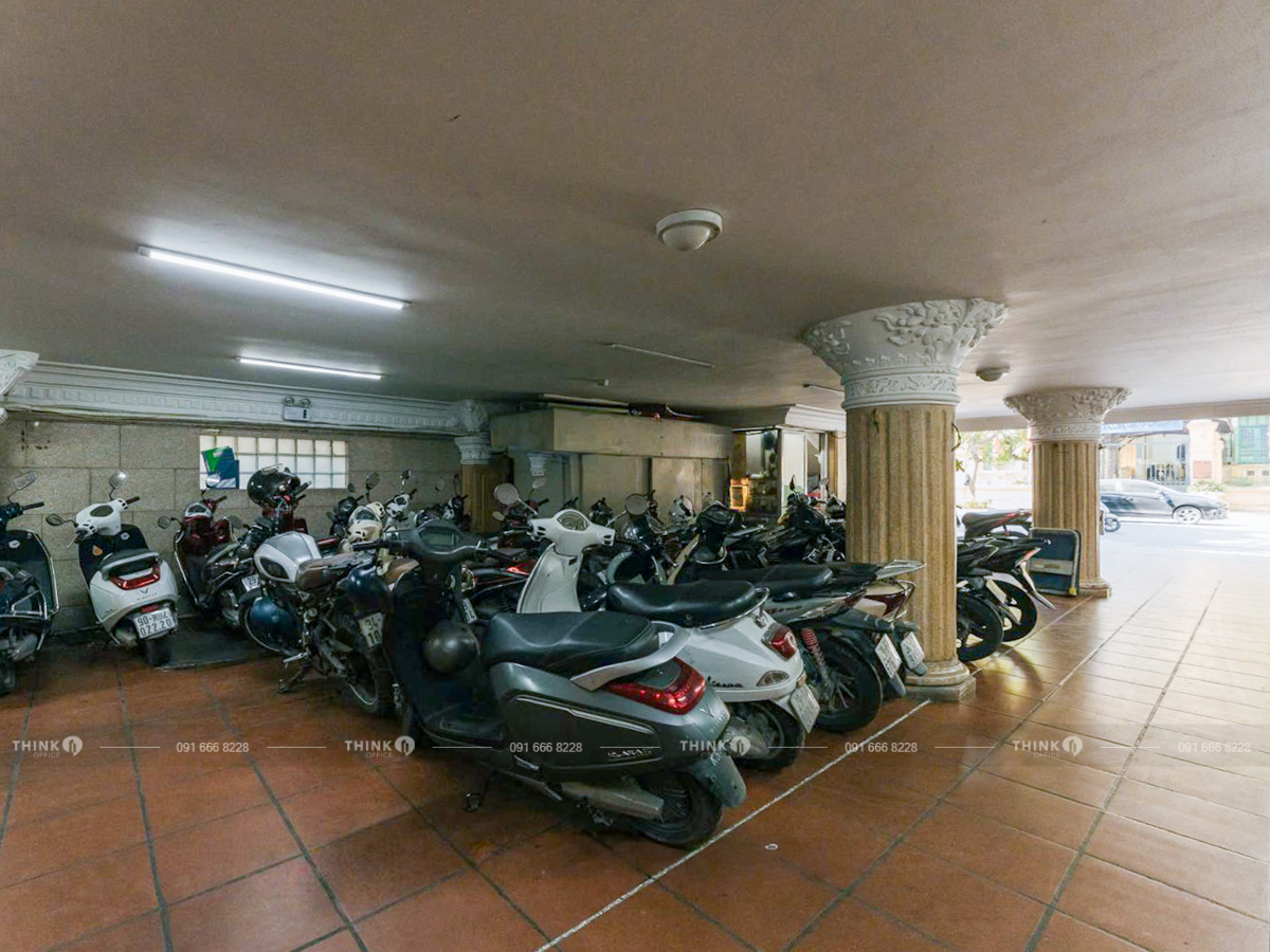 Hầm để xe toà nhà 27 Hàng Bài