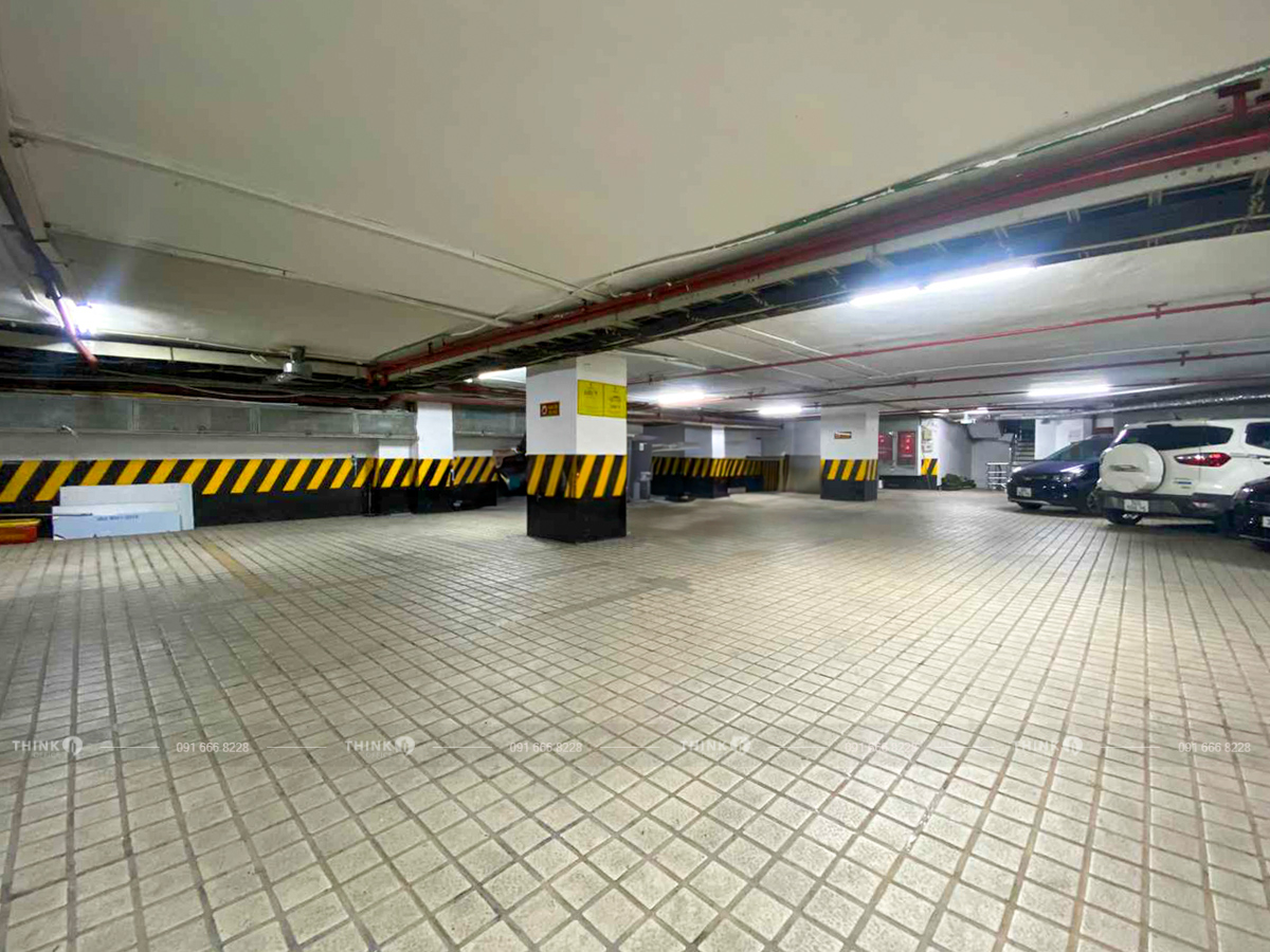 Hầm để xe toà nhà CDC Building Lê Đại Hành