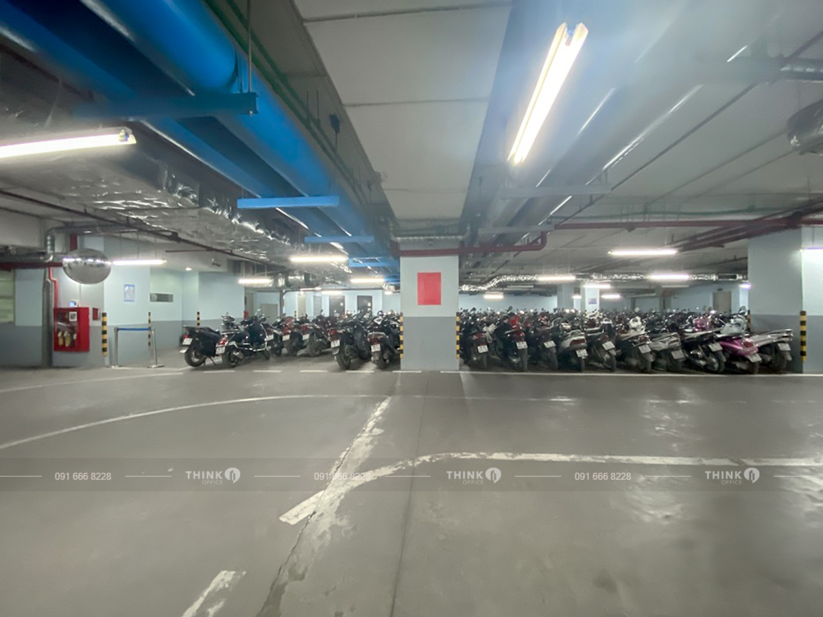 Hầm để xe toà nhà CMC Tower