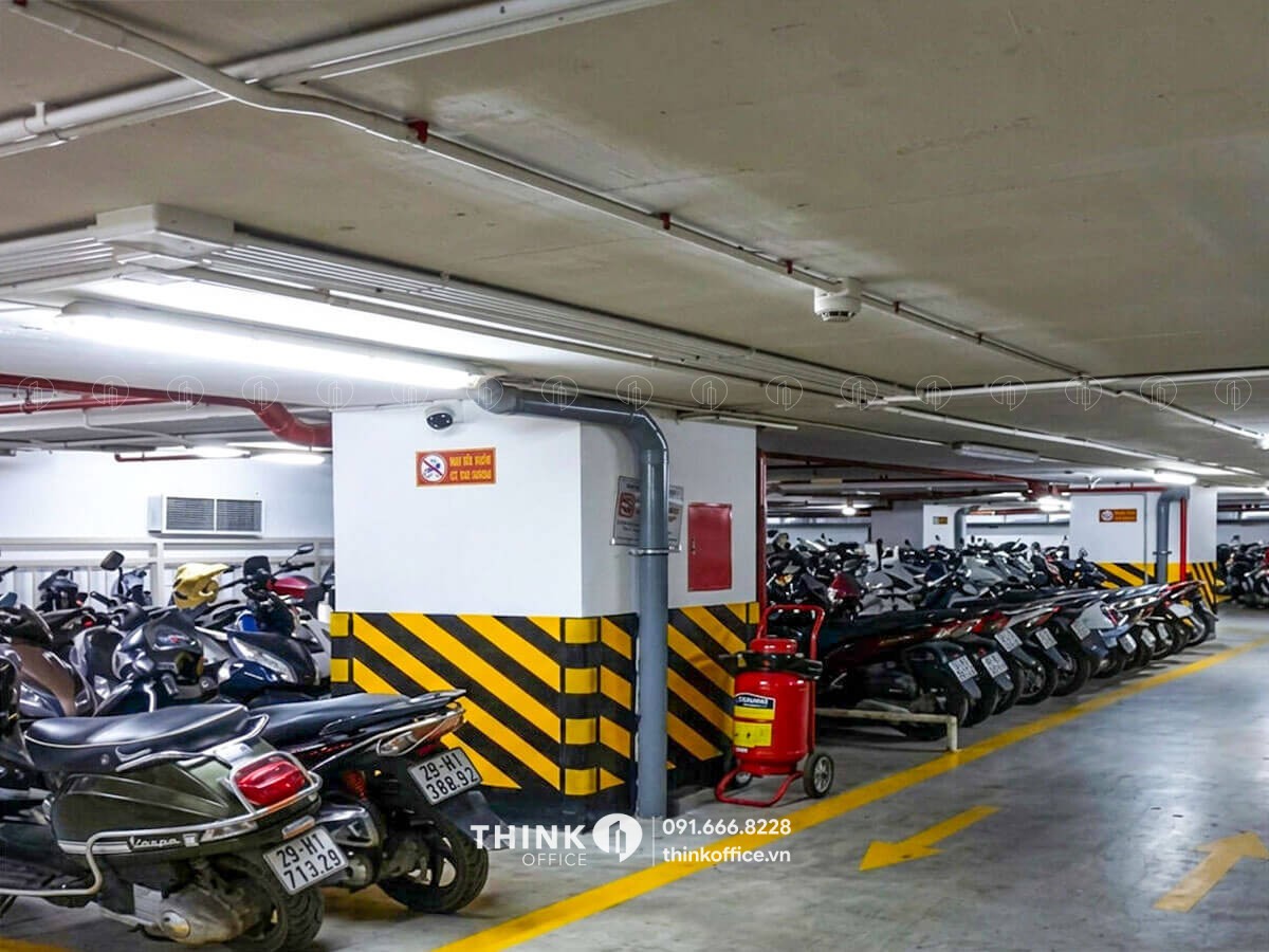 Hầm để xe toà nhà Doji Tower