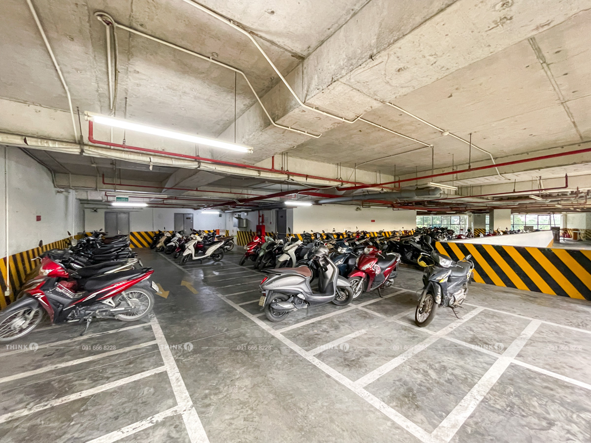 Hầm để xe toà nhà FLC Complex Phạm Hùng