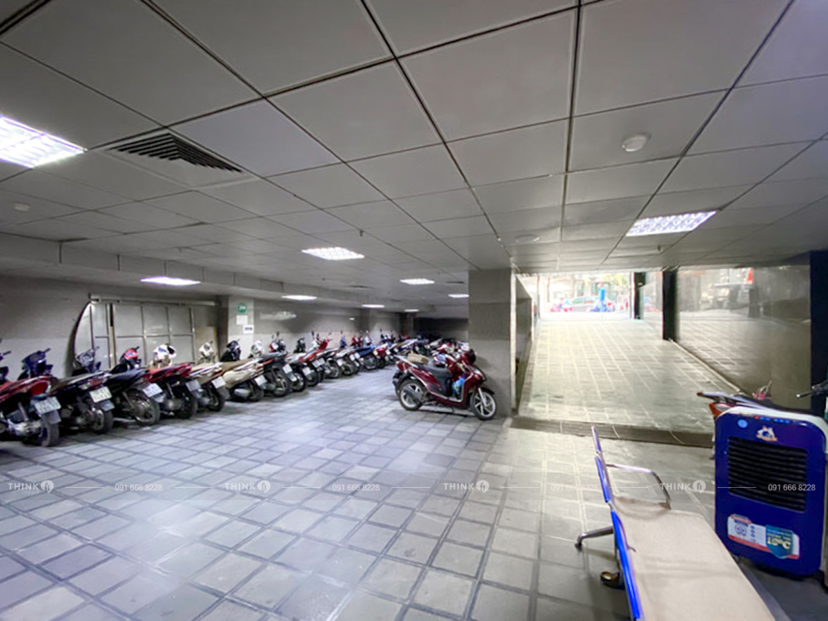 Hầm để xe toà nhà HD Building