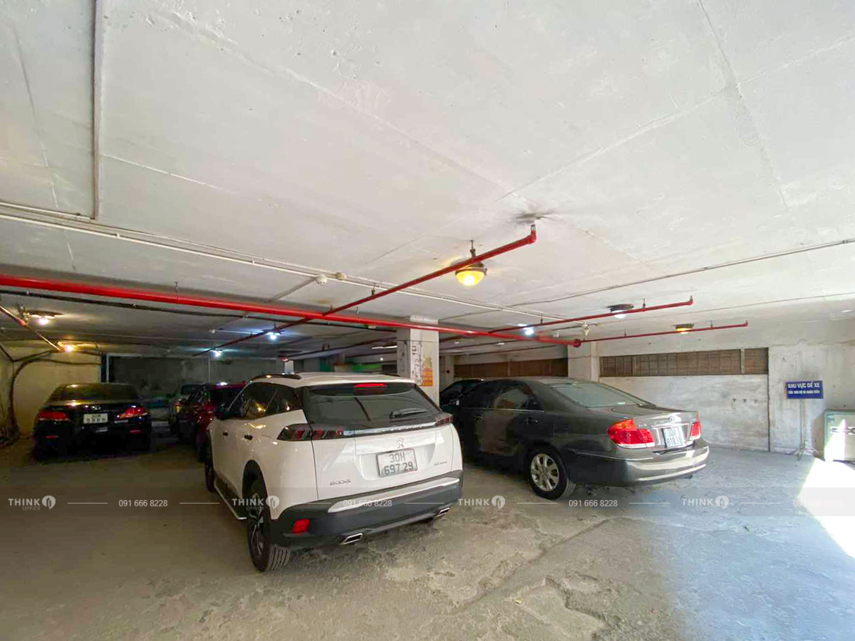 Hầm để xe toà nhà Hancorp Building 57 Quang Trung