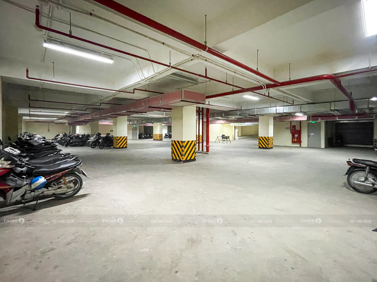 Hầm để xe toà nhà Luxury Office Võ Chí Công