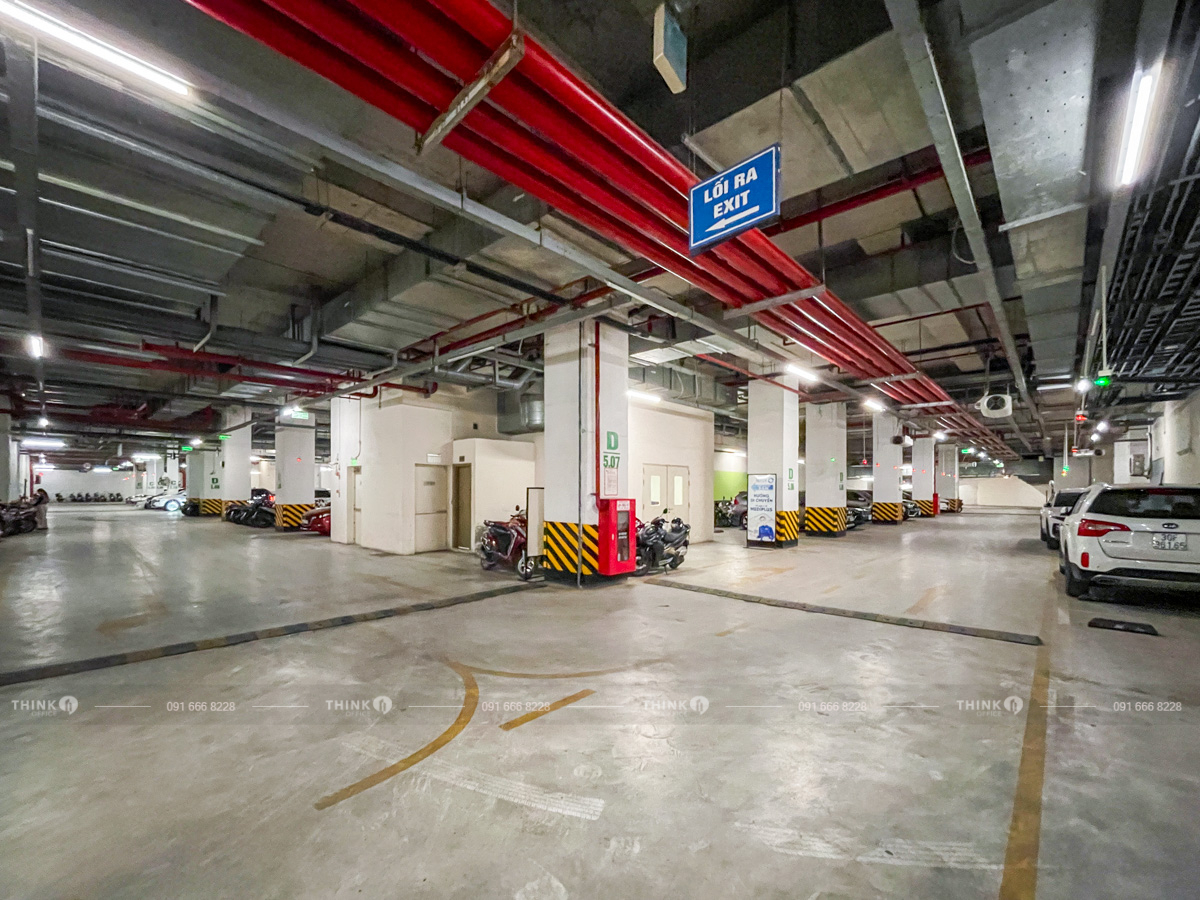 Hầm để xe toà nhà Mandarin Garden 2