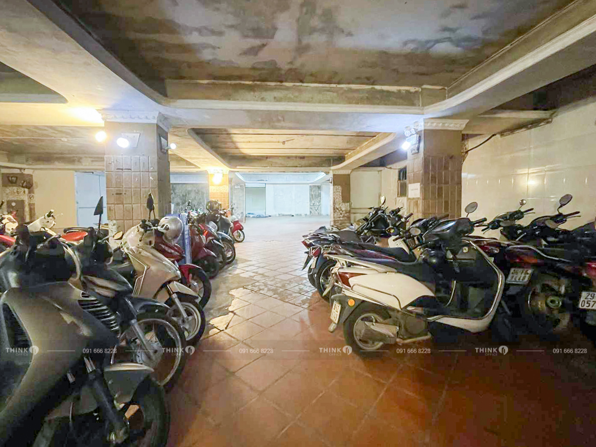 Hầm để xe toà nhà TTTM Vân Hồ 51 Lê Đại Hành