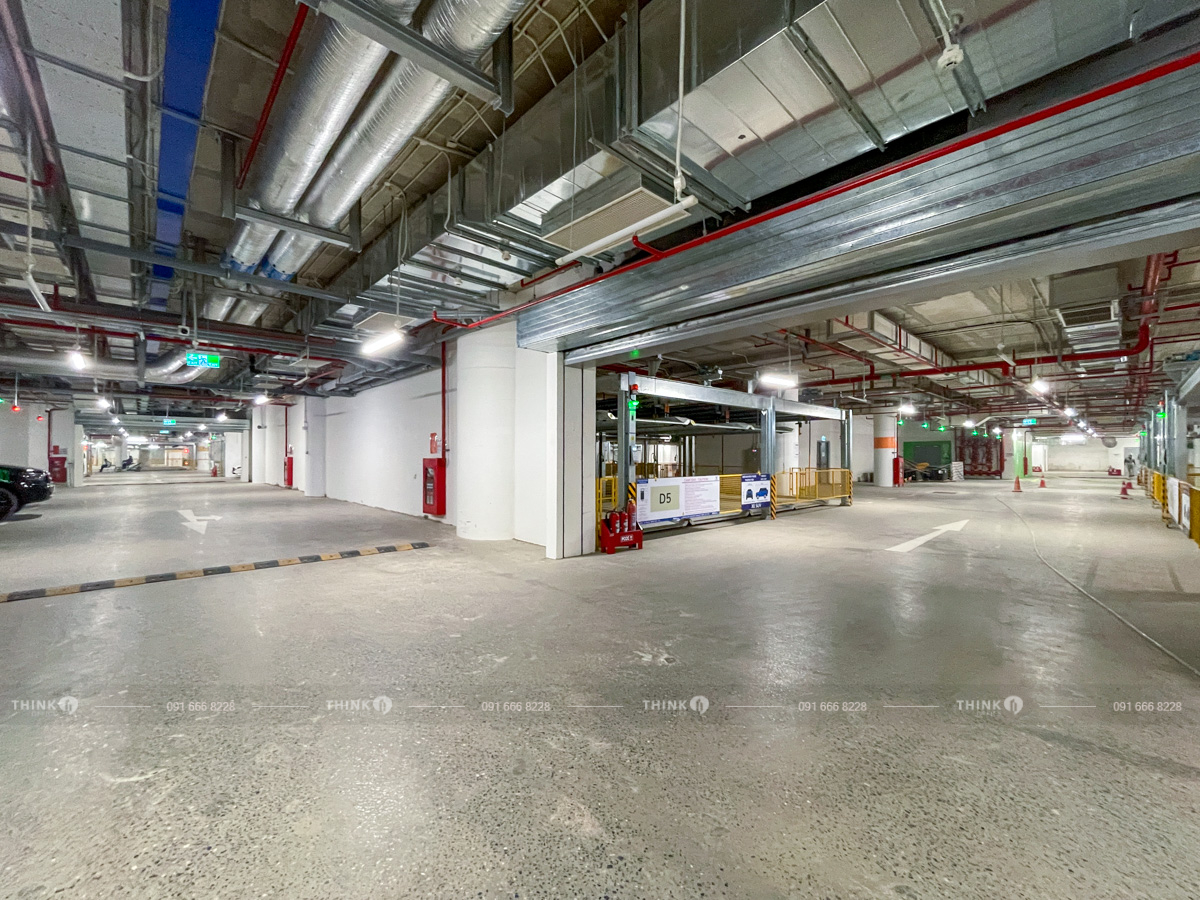 Hầm để xe toà nhà Tiến Bộ Plaza